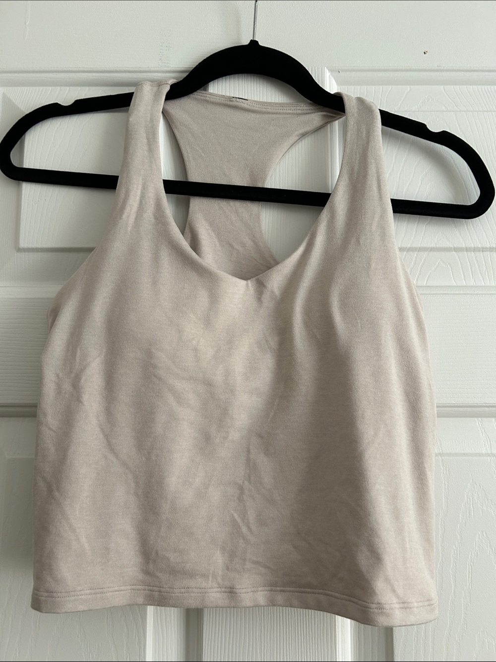 Vuori Halo Performance Crop 2.0 - Light Taupe